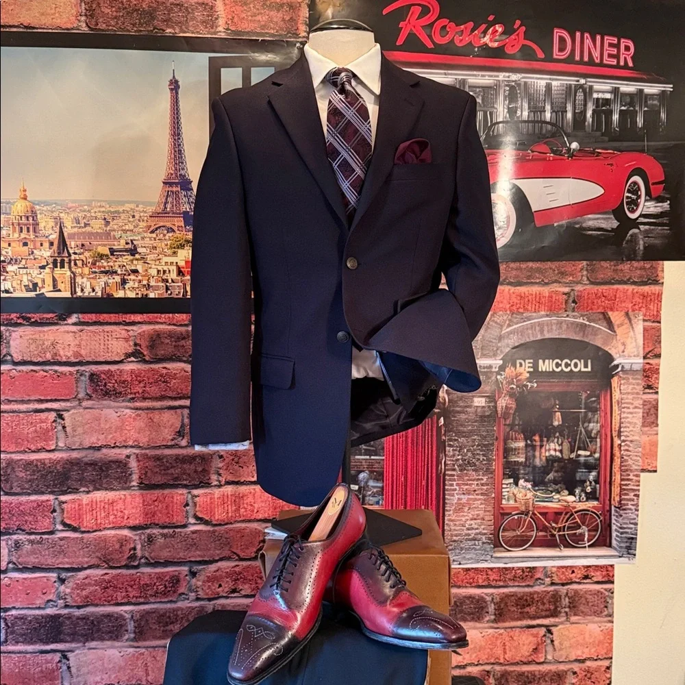 Bolzano Uomo Collezione Blue Blazer - Picture 6 of 17